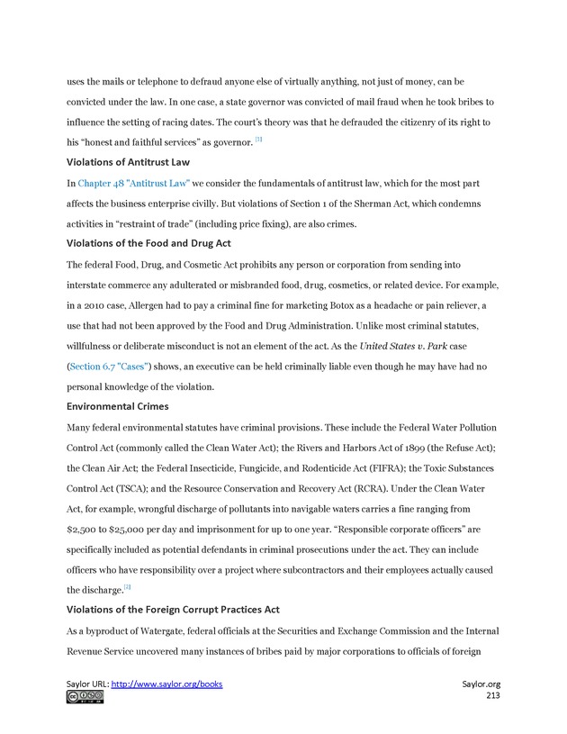 Business Law and the Legal Environment - Page 213